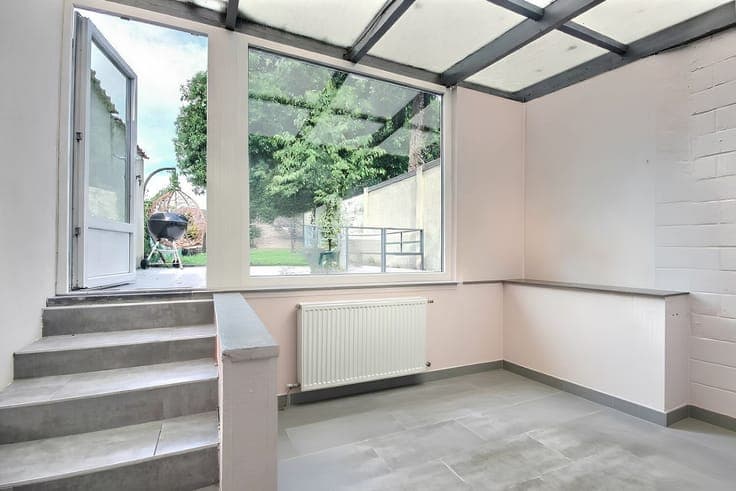 Maison familiale 2 chambres avec grand jardin à Herseaux