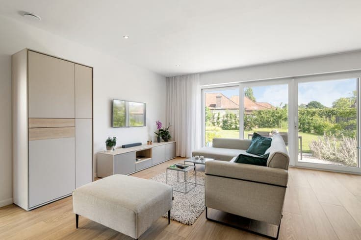 Modern family home with garden for sale in Deinze