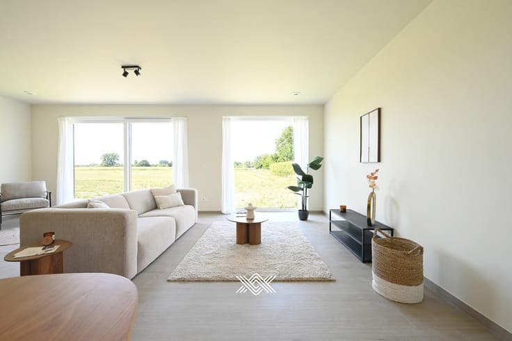 Comfortabel en ruim wonen met een weids uitzicht