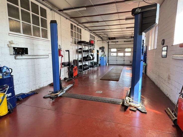Commercial property with residential unit, EPC B