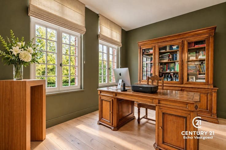 Stately, recently built villa with an exceptional parkgarden