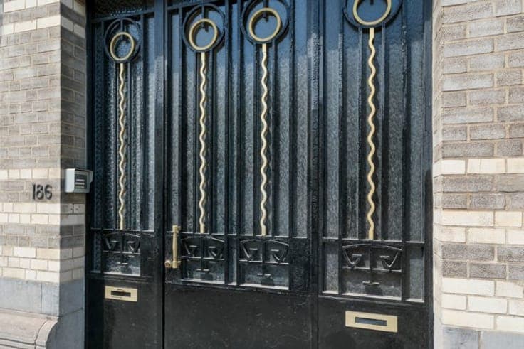 Art Nouveau architecture mansion