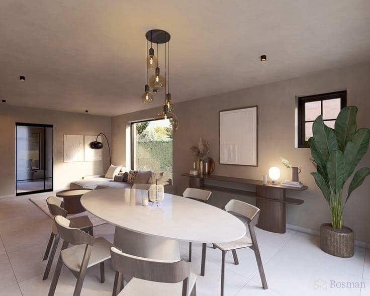 Landelijke halfopen nieuwbouwwoning te koop in Eindhout