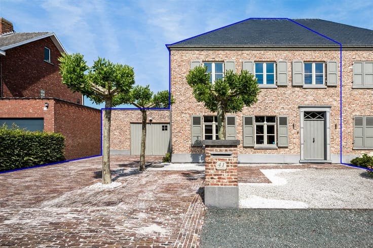Landelijke gezinswoning op een ware A-locatie te Sint-Kateli