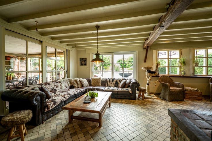Quietly located house with meadow on approximately 55 acres