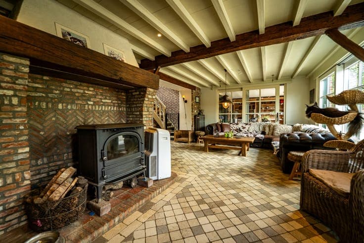 Quietly located house with meadow on approximately 55 acres