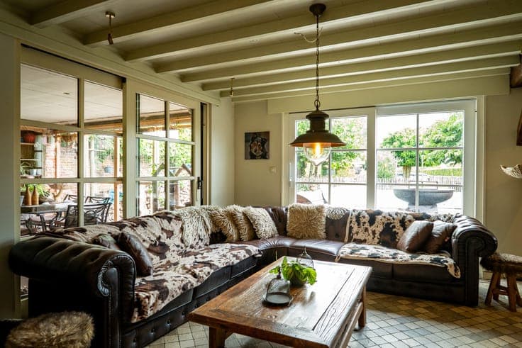 Quietly located house with meadow on approximately 55 acres