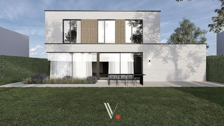 Stijlvolle nieuwbouwwoning op 689 m² nabij het Rhodesgoed