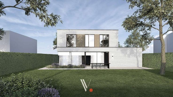 Stijlvolle nieuwbouwwoning op 689 m² nabij het Rhodesgoed