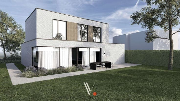 Stijlvolle nieuwbouwwoning op 689 m² nabij het Rhodesgoed