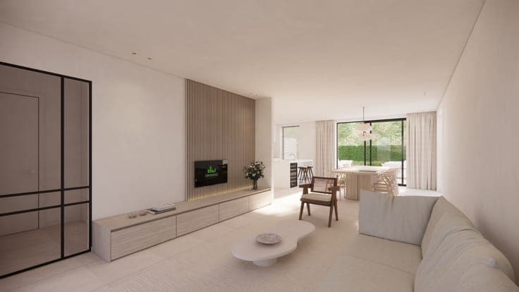 Nieuwbouw woning met 3 slpk, inpandige garage, zolder en ...