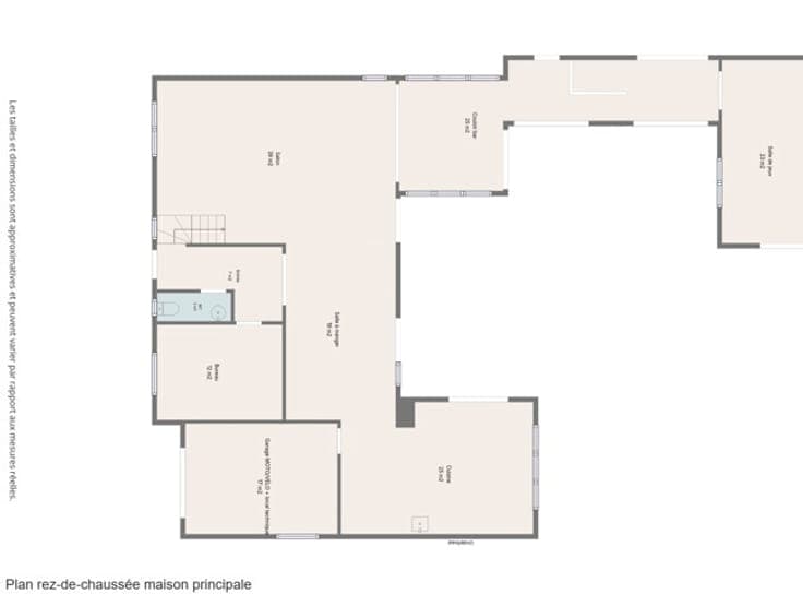 A charming home with a pool and a separate living area