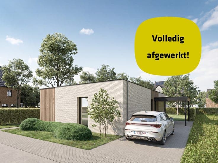 Laagbouw woning met 2 slpks