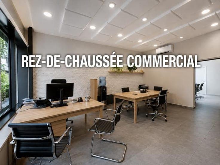 !NEW! Imm. de rapport (1 comm. + 2 log.) - Place St-Lambert