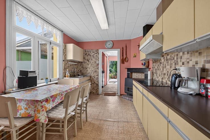 A terraced house in need of a bit of a refresh, with 3 be...