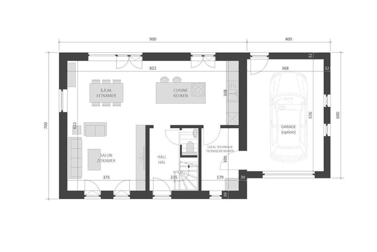 House in Namur Belgrade