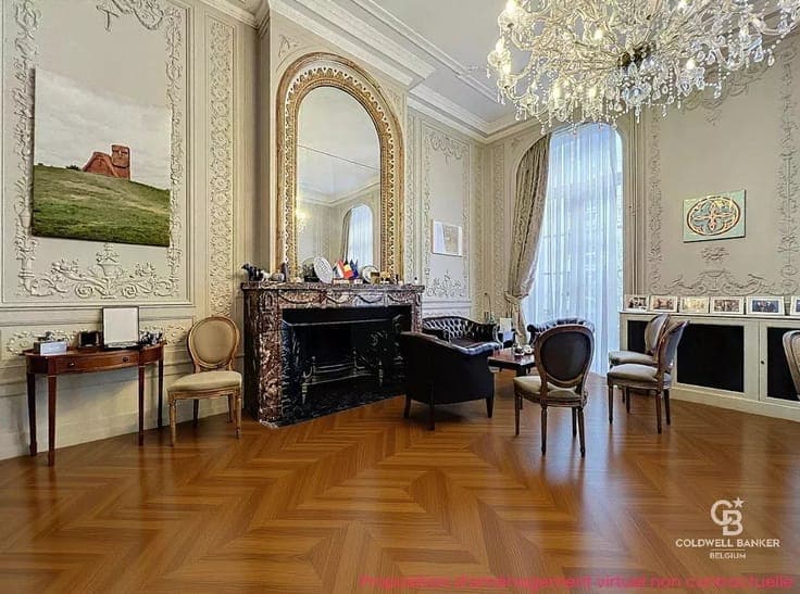 In the heart of the European quarter, a 550 m² mansion