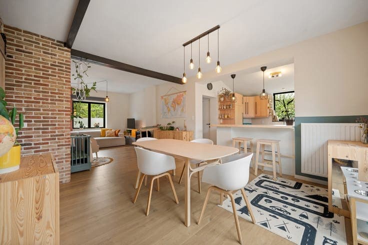 Recently renovated home with a beautiful garden