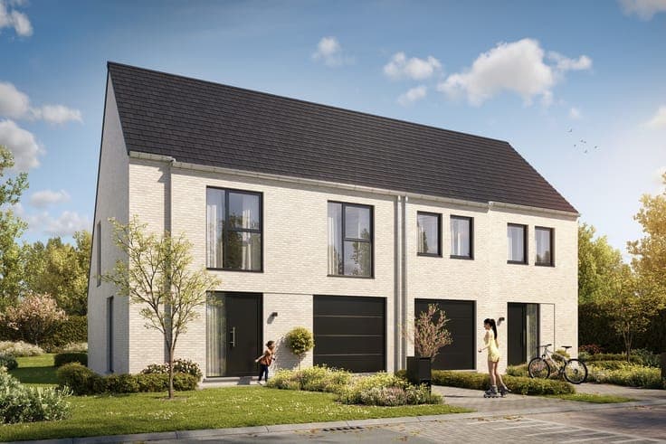 Energy-efficient new-build homes in Elewijt.