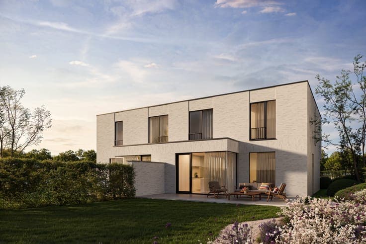 4 newly built semi-detached houses for sale in Drongen