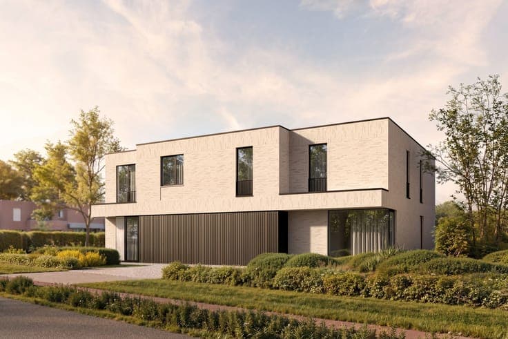 4 newly built semi-detached houses for sale in Drongen