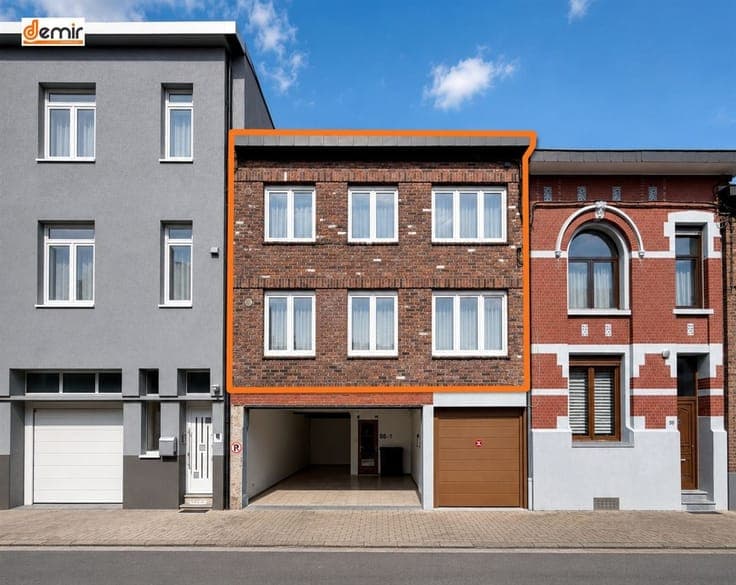 Immeuble de rapport, 2 appart 2 ch, PEB B, ±8 %