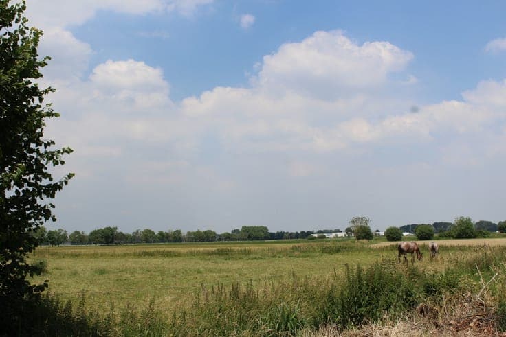 Landelijk gelegen villa met vergunde loods te koop