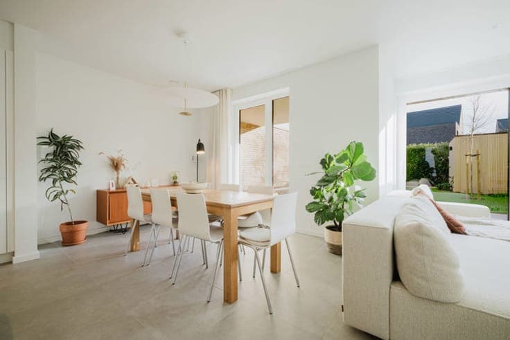 Open new-build home with 3 bedrooms, near Wetteren