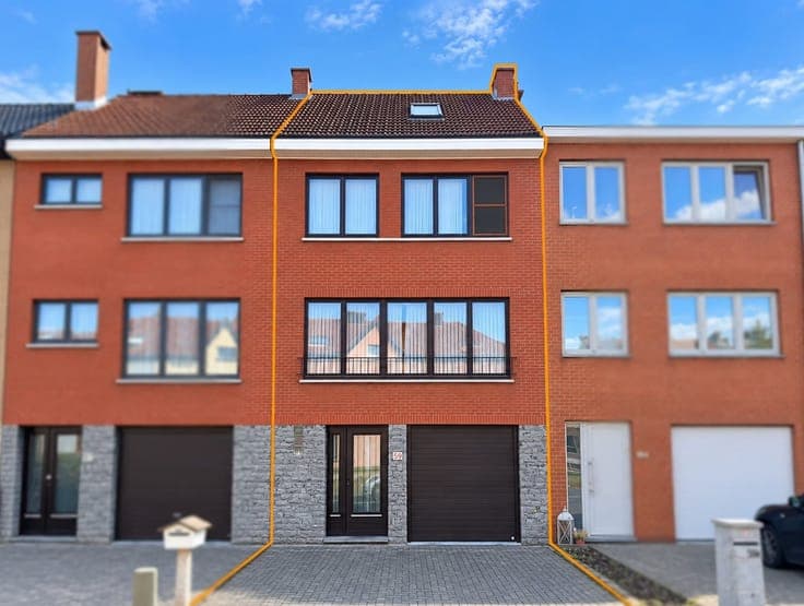A house on the main floor with a south-facing garden, just a