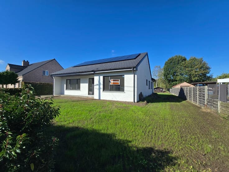 Renovated house with solar panels in Leopoldsburg