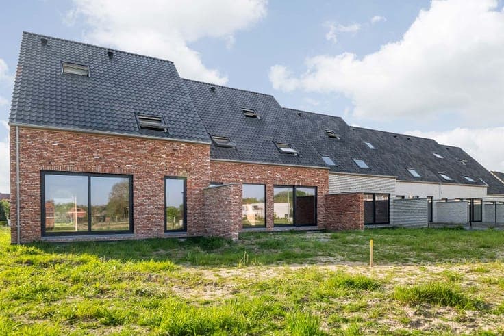 Landelijke halfopen nieuwbouwwoning - energielabel A
