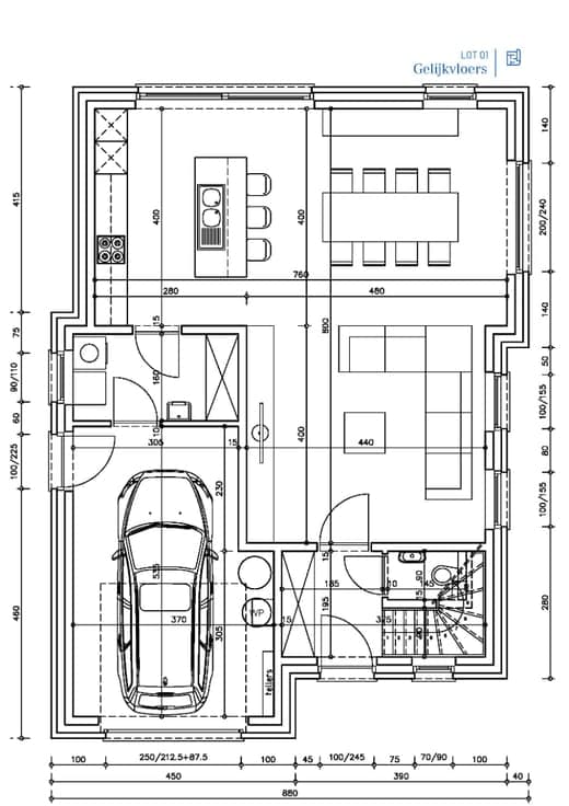 Eeklo, Oostveldstraat 306 - Fase 1: Lot 01