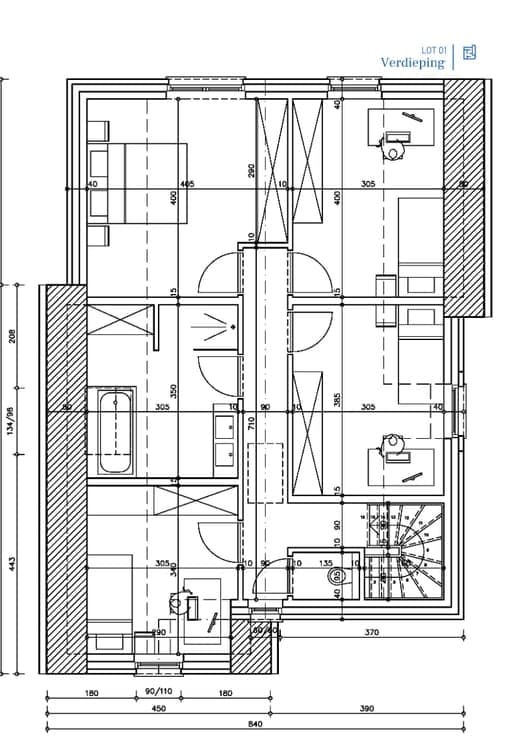 Eeklo, Oostveldstraat 306 - Fase 1: Lot 01