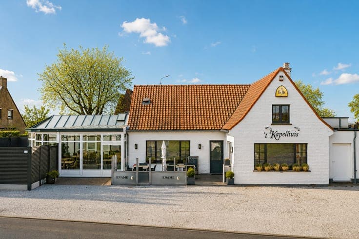 Horecazaak met woonst & zonneterras