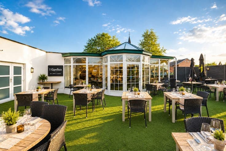 Horecazaak met woonst & zonneterras