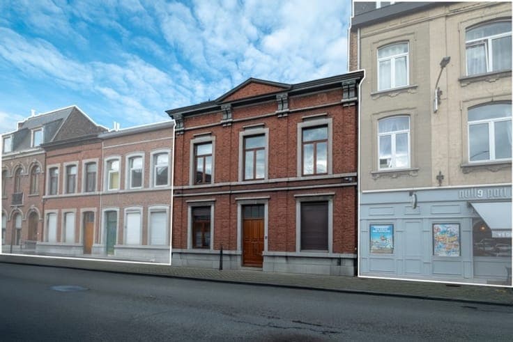 Single-family house with 5 bedrooms and 2 studios.