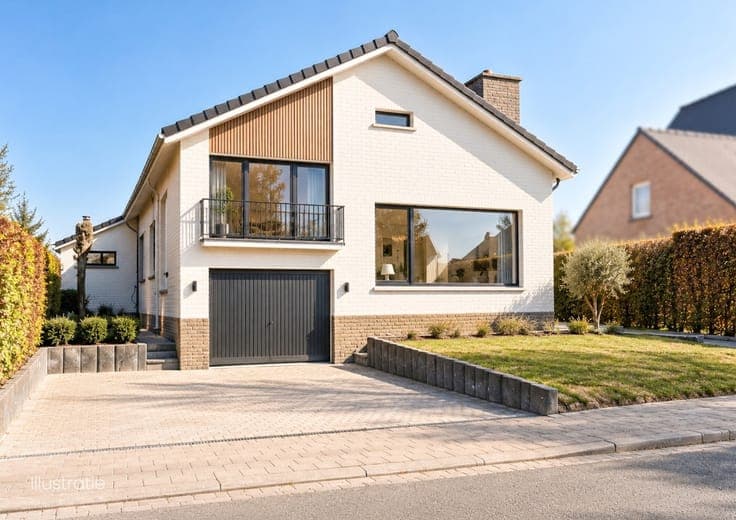 Lichtrijke woning te koop op een vlot bereikbare locatie