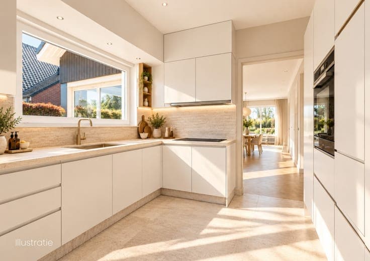 Lichtrijke woning te koop op een vlot bereikbare locatie