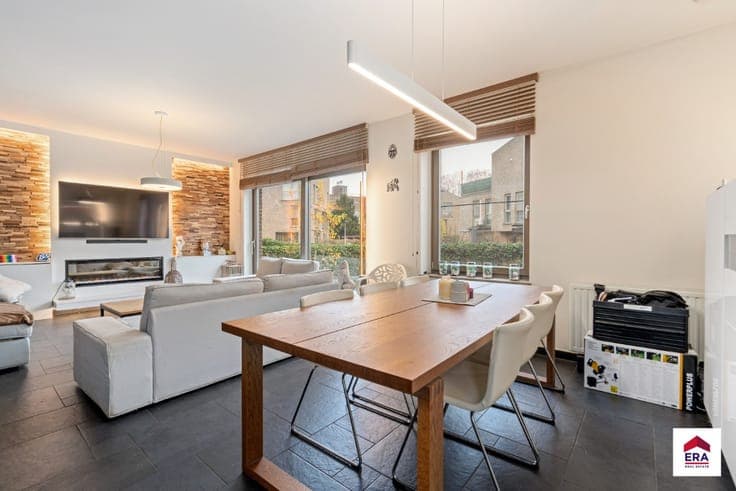 Spacious semi-detached apartment in Opwijk