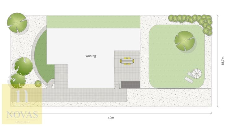 Bungalow aan de rand van het centrum, bossen, kanaal. 3 s...
