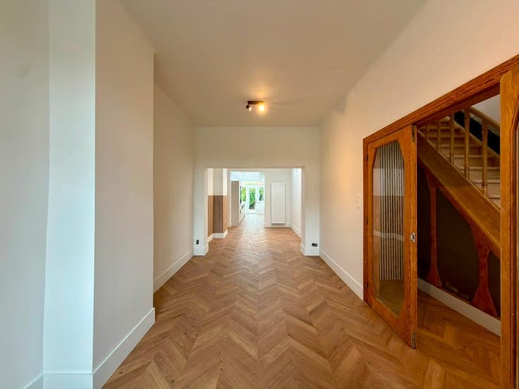 3 bed house. EPC B in Mouscron, parquet and marble