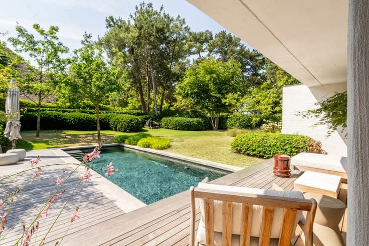 Luxury semi-detached villa for sale in le Zoute with pool