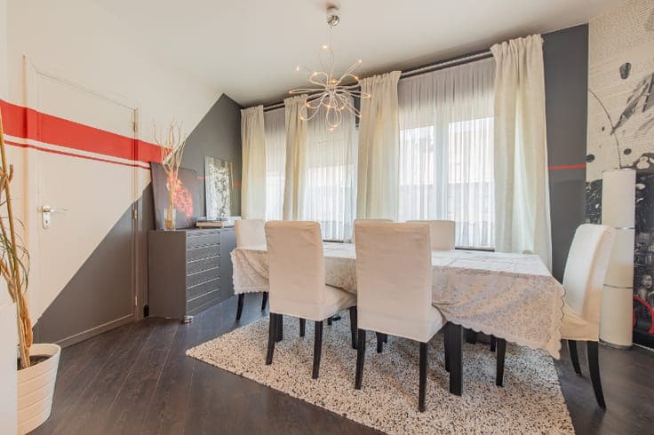 Surprisingly spacious and refined split-level home with e...