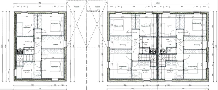 Prachtige nieuwbouwwoningen in Wannegemdorp