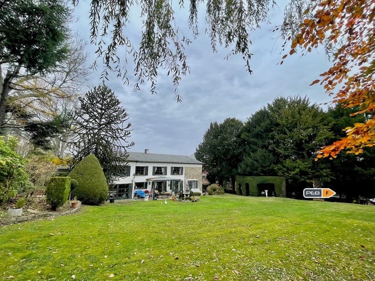 Life annuity villa on 16 acres Lake Genval, for investors