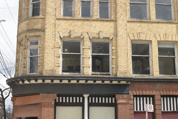 Mixed-use property with strong development potential