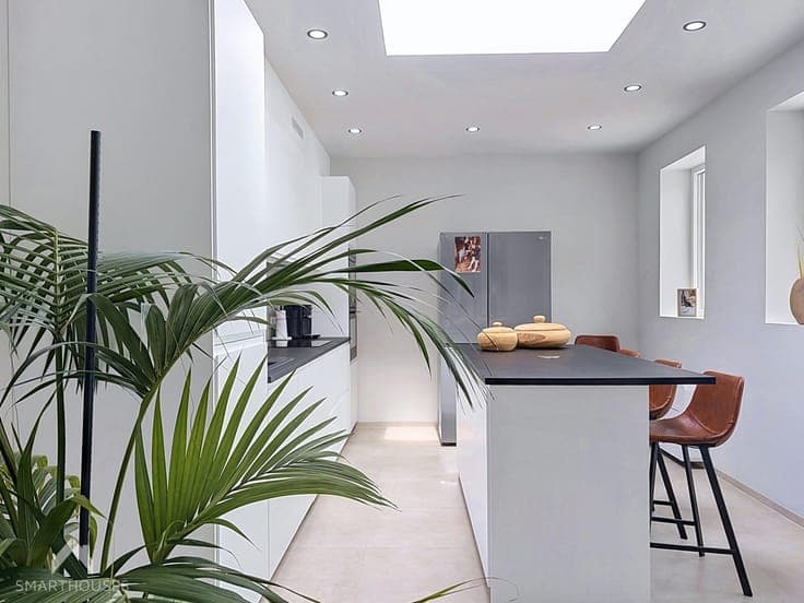 Renovated home with 3 bedrooms, professional space & garden