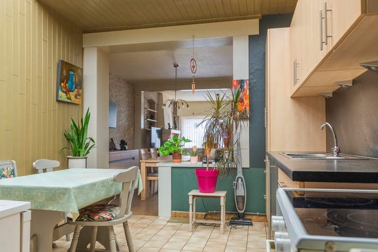 Gezellige woning met 3 slaapkamers en tuin in het centrum...