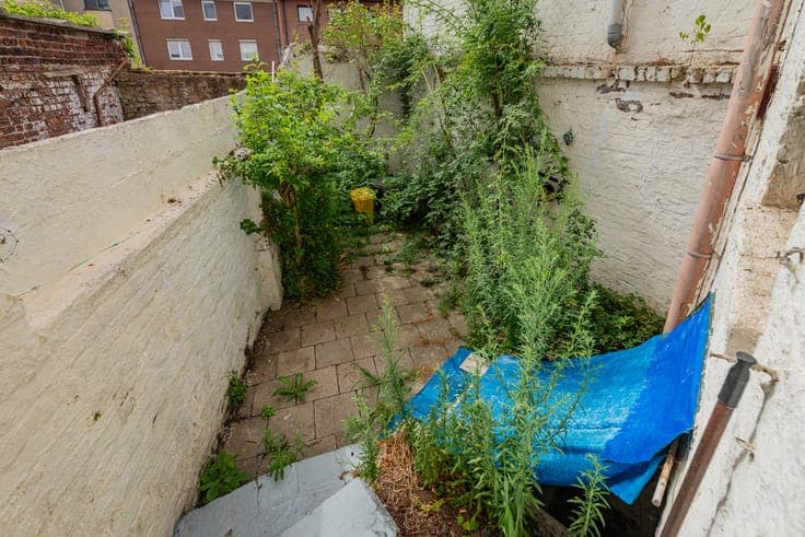 renovation home with courtyard in central Halle