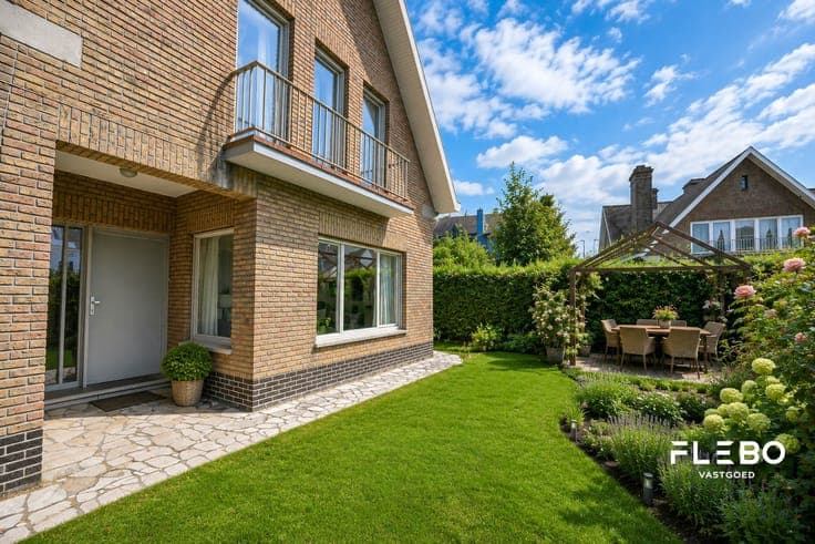 Charmante koppelvilla met zonnige tuin op wandelafstand v...